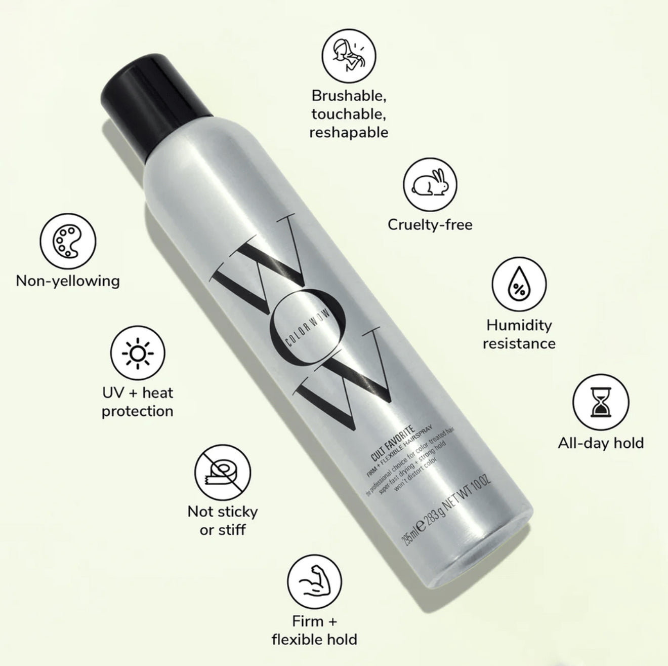 WOW Cult Favorite Firm & Flexible Hairspray