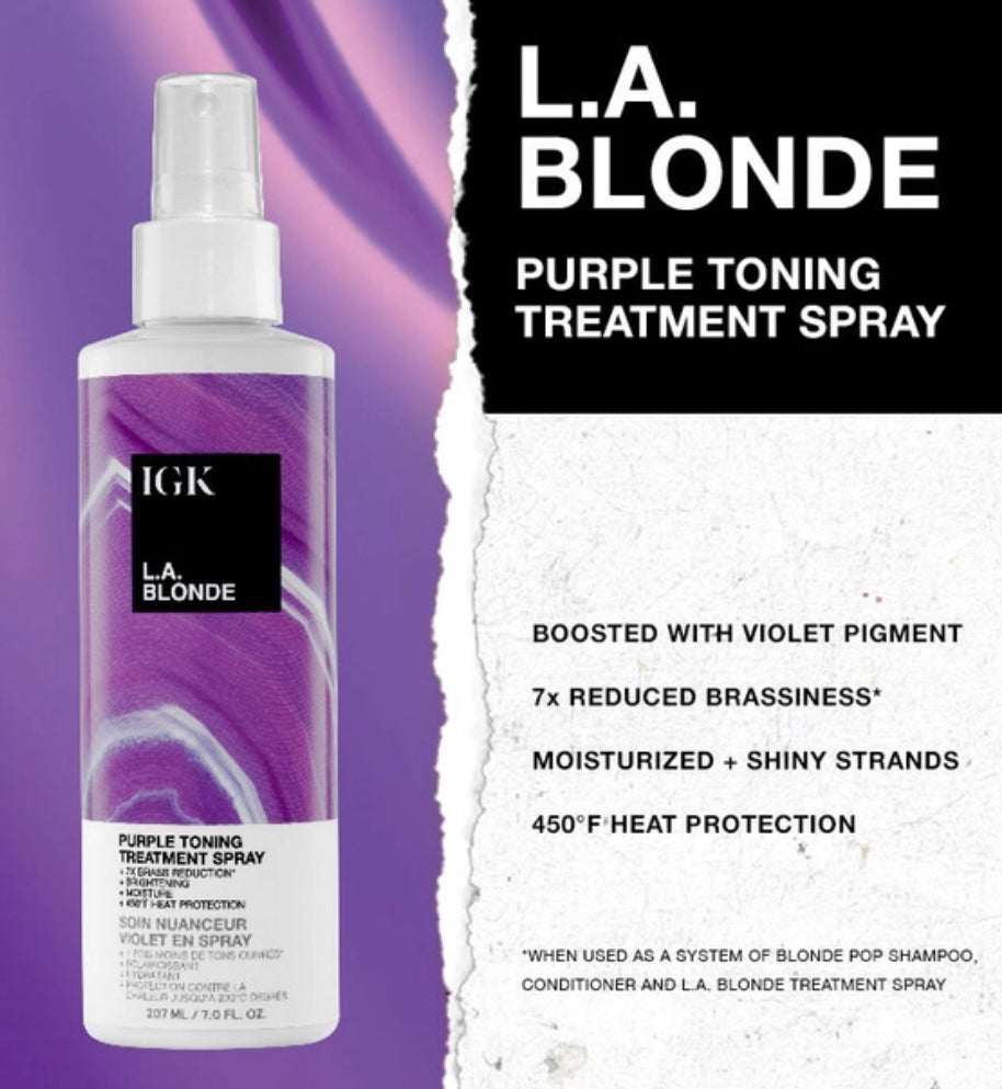 IGK L.A. Blonde Toning Leave-in Spray