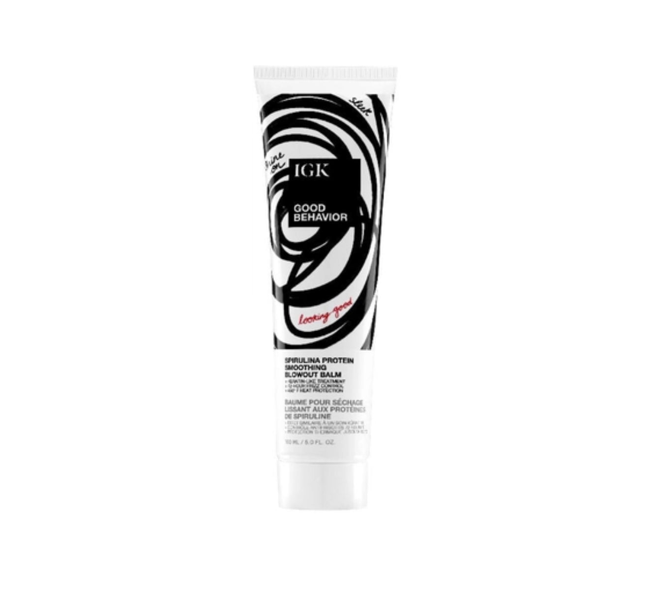 IGK Good Behavior Spirulina Protein Anti-Frizz Smoothing Blowout Balm