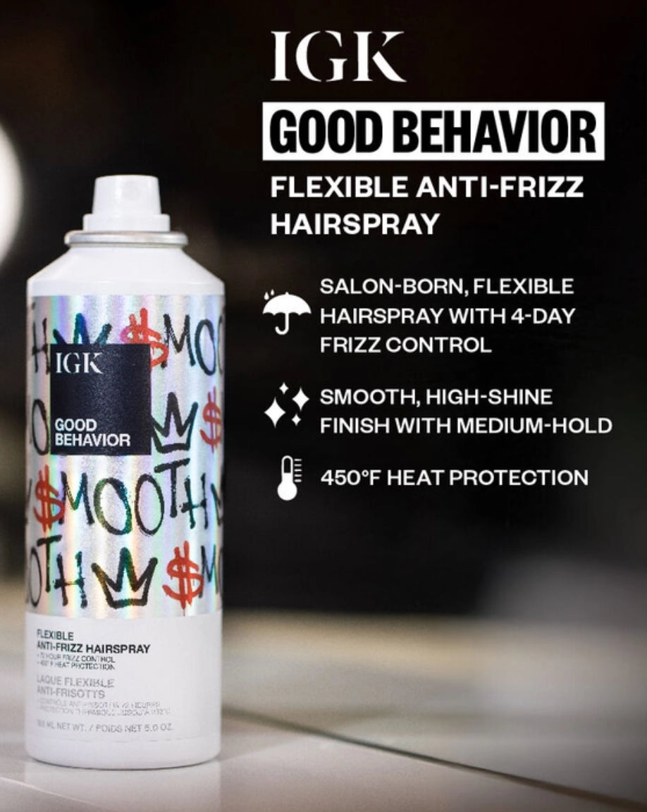 IGK Good Behavior Flexible Hairspray