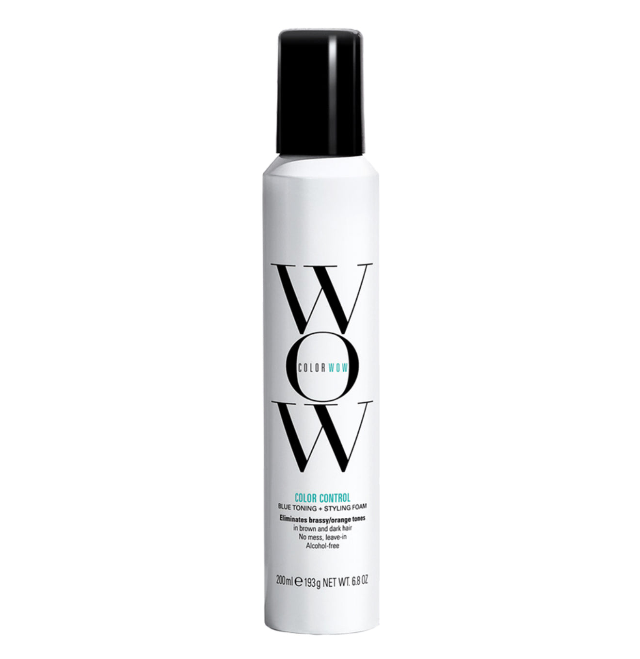 WOW Color Control Blue Toning + Styling Foam for Dark Hair