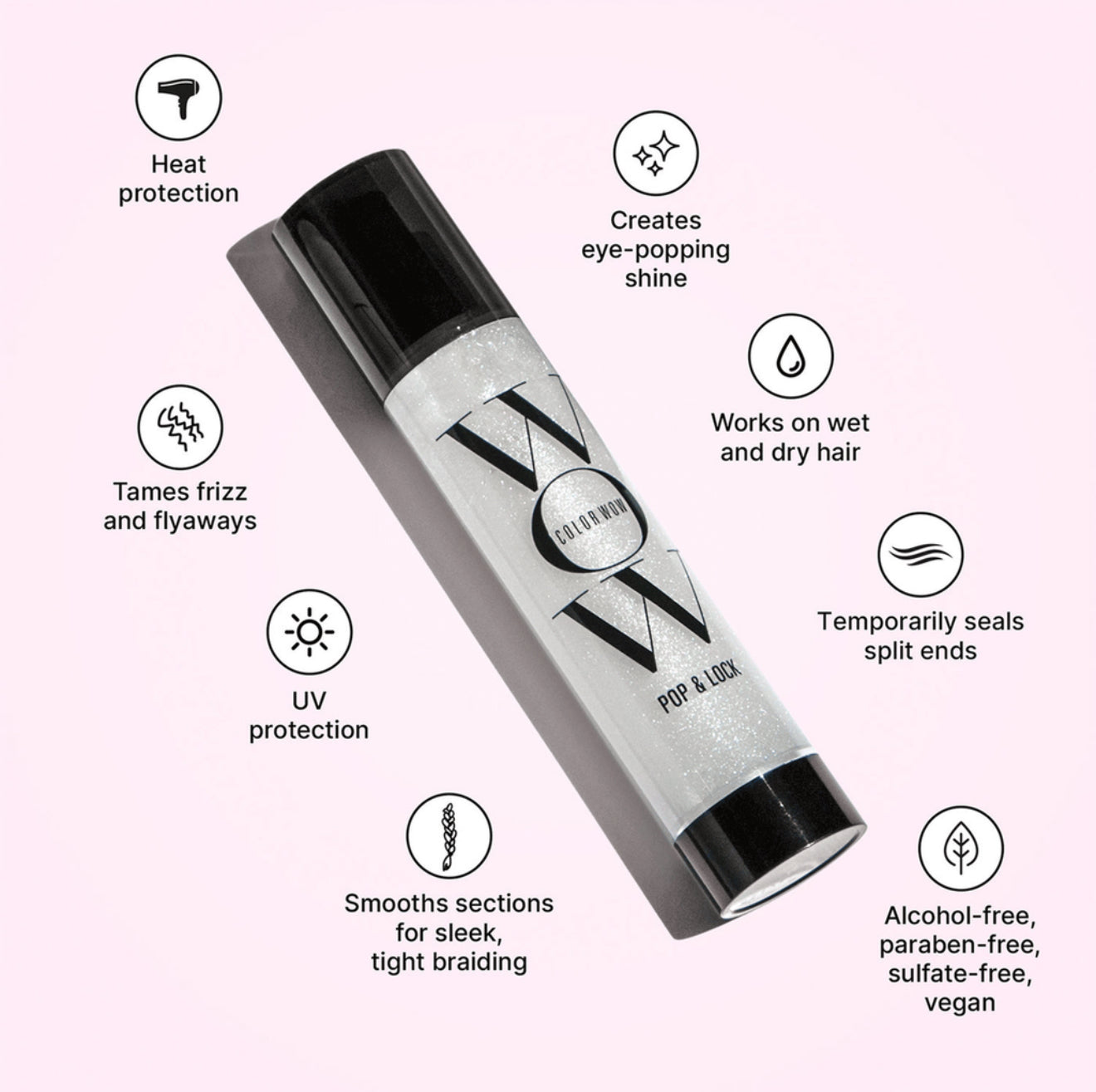 WOW Pop & Lock Frizz-Control & Glossing Serum