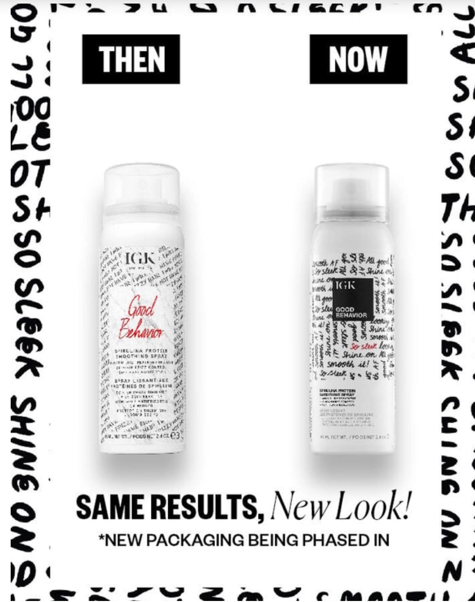 IGK Good Behavior Spirulina Protein Smoothing Spray