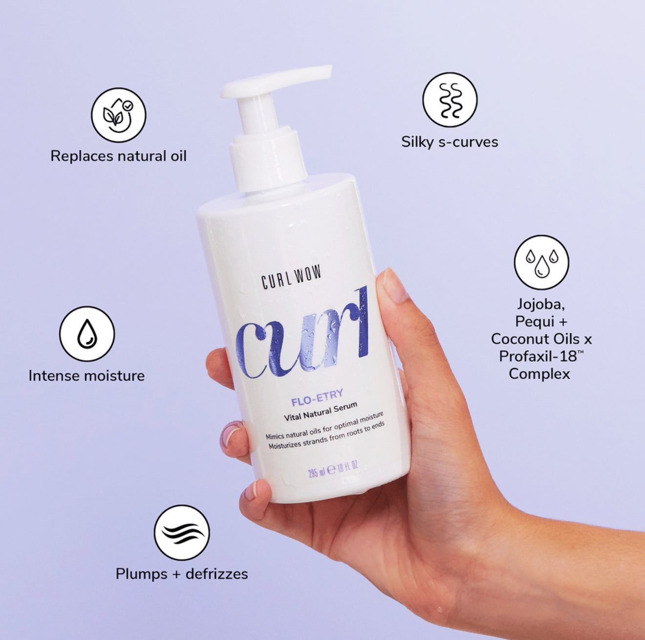 Curl WOW Flo-etry Vital Natural Serum