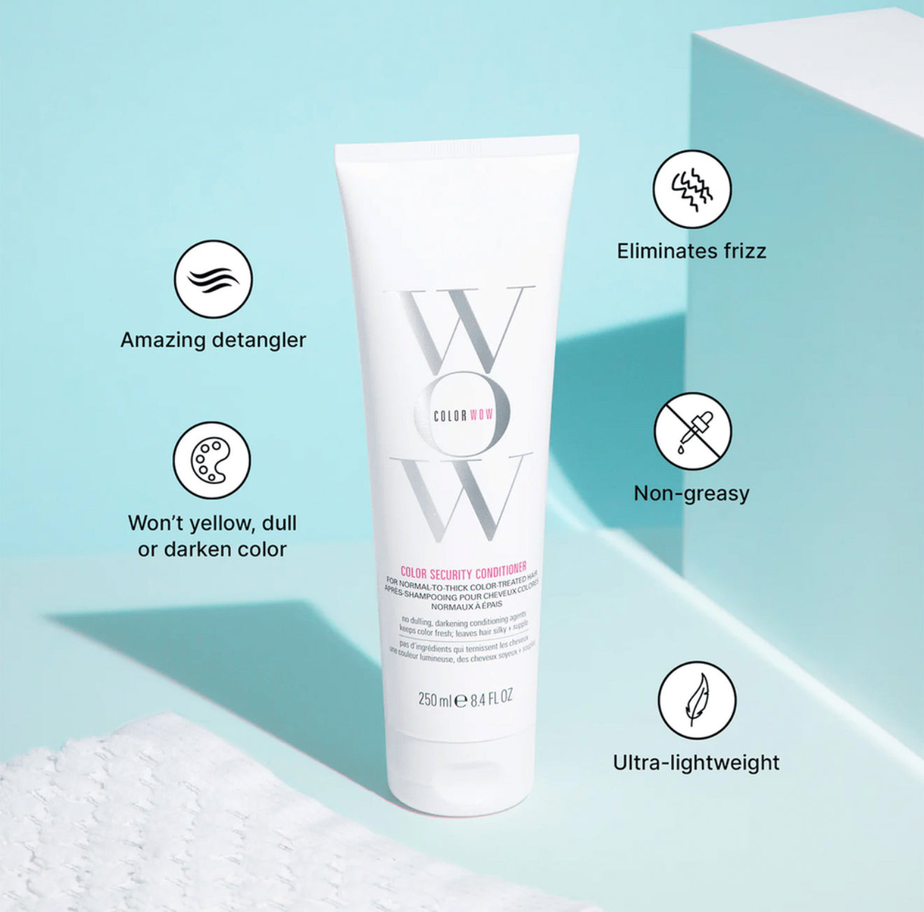 WOW Color Security Conditioner for Normal to Thick Hair