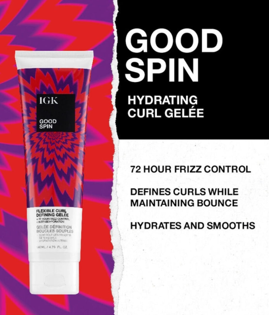 IGK Good Spin Flexible Defining Gelée