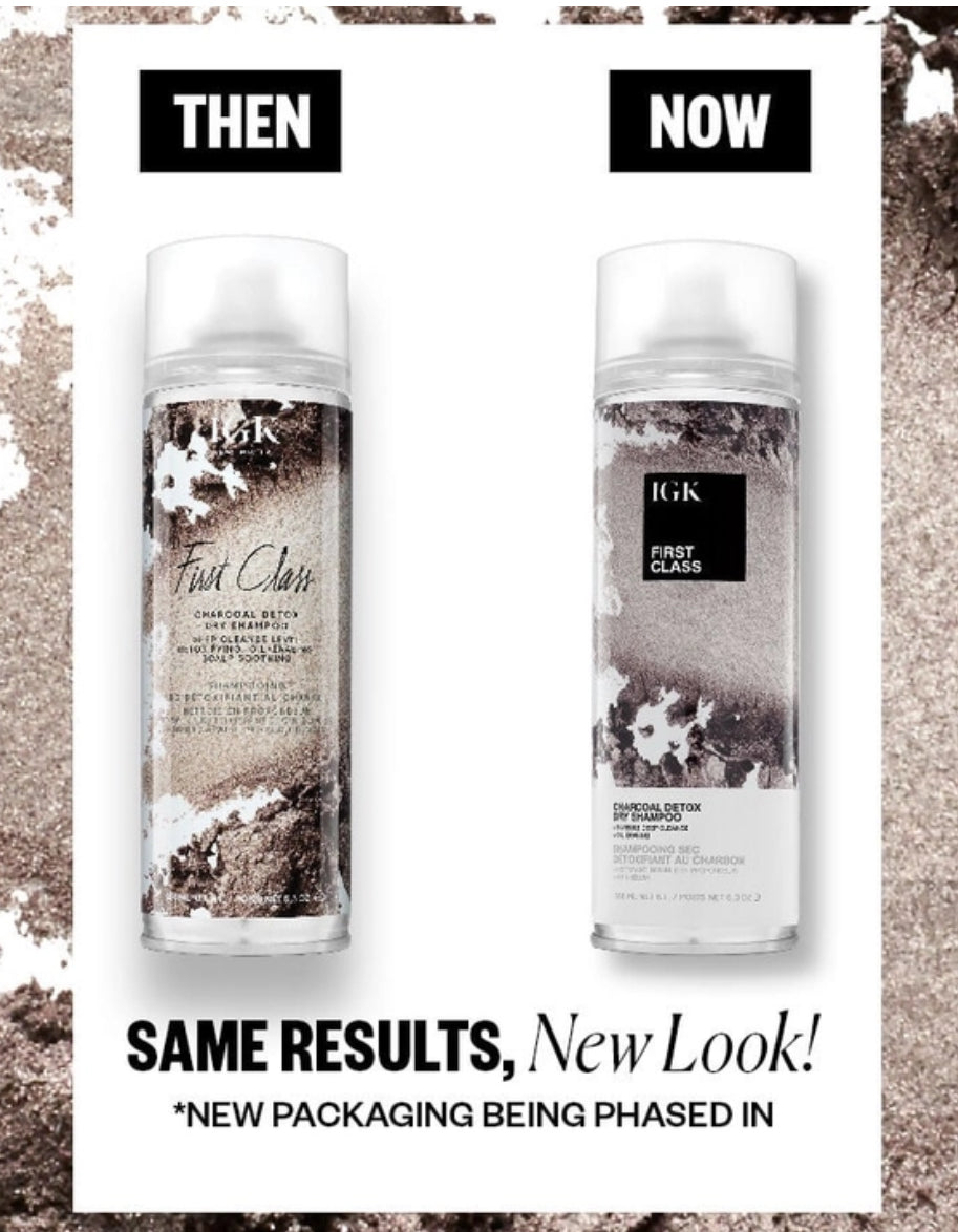 IGK First Class Charcoal Detox Dry Shampoo